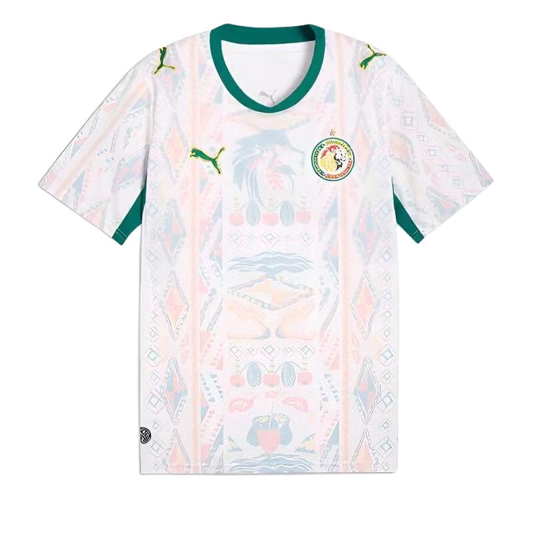 PUMA Senegal 2026 Home Jersey PUMA White Wild Green Men s 783165-01 L