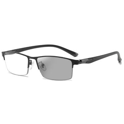 Stylish Reading Blue Light Photochromic Progressive B1388 [FEISEDY] Men's Glasses, Bifocal, Blocking, Lenses, Multifocal, Ultra-lightweight,