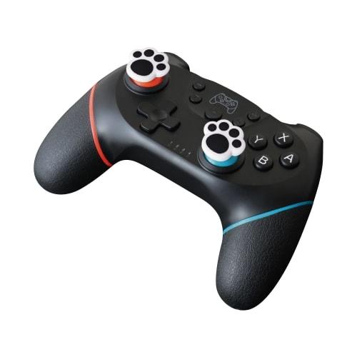 Alone PS5/PS4/Nintendo Switch Deka Puni Analog Stick Cover for Pro Controller Nikukyu Ver Design Registered Stick Protection Cute Healing Scratch Prev