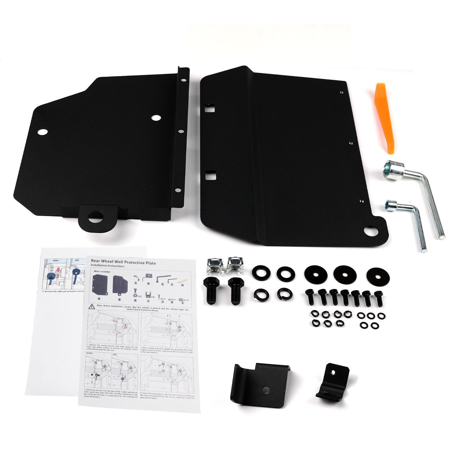 

Алюмінієва кришка-бризковик лівого заднього колеса Ford Maverick для захисту від іржі, бруду та каменів Yes