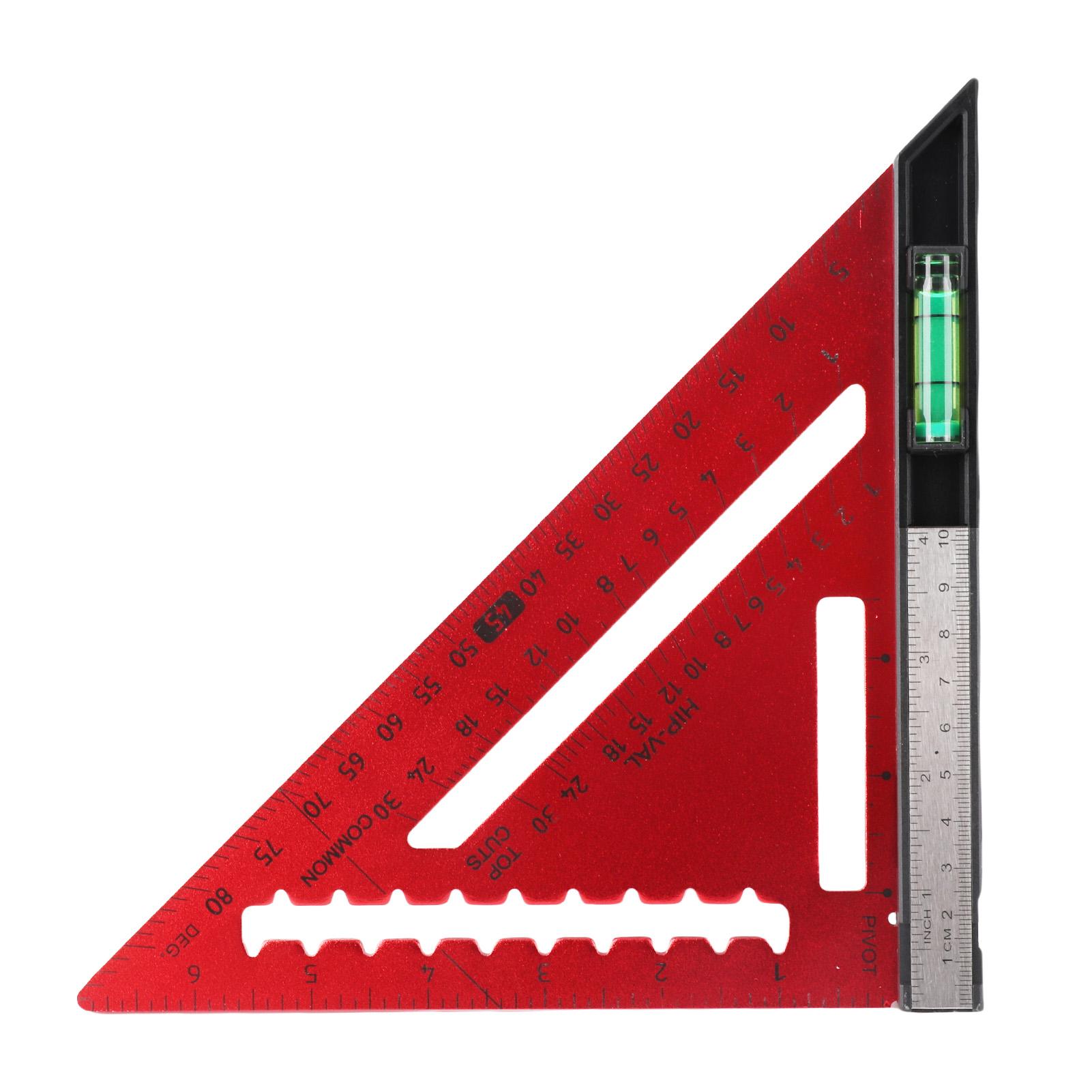 

7 Inch Rafter with High accurate Aluminum Alloy Detachable Ruler for Woodworking