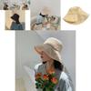 Trendy Beige Fisherman Hat For Women Korean Style Casual Sun Hat Breathable For All Seasons