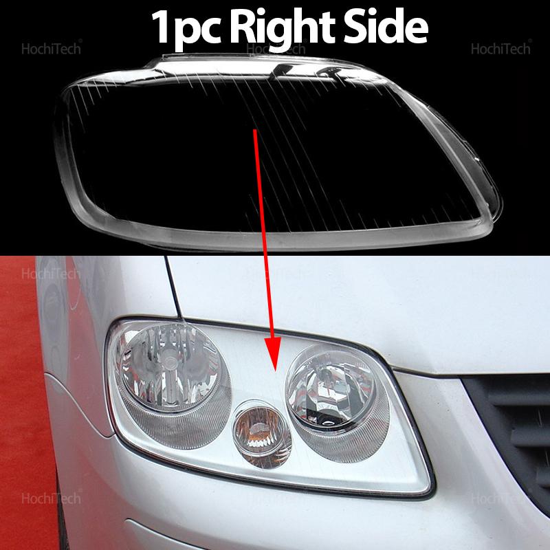 For Volkswagen VW Caddy 2K 3th 2004-2009 Headlight Cover Car Headlamp Lens Glass Replacement Front Lamp Shade Auto Shell