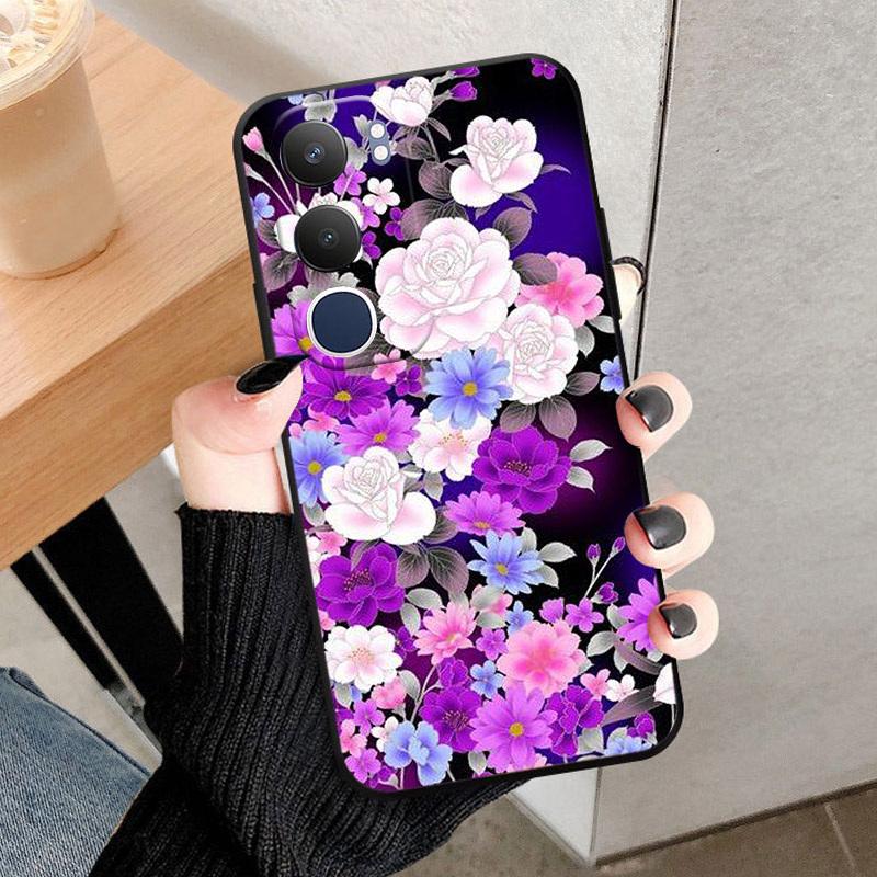 For VIVO Y19S 4G Phone Case Soft Silicone Back Cover Coque For VIVO Y 19 S Cases Black TPU Shockproof Fundas Shell Y19S Capa