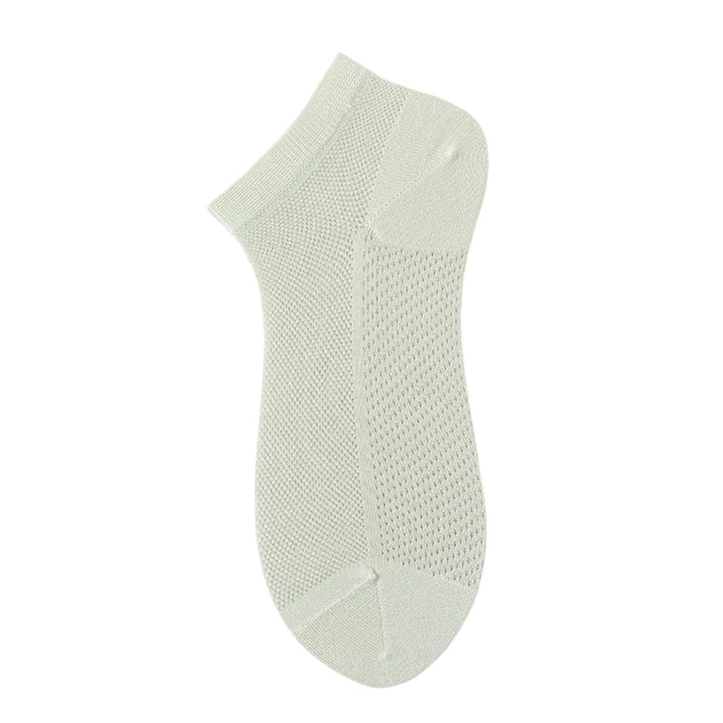 Chaussettes de Cheville Respirantes et Légères en Mesh pour Femmes Design Sans Couture Évacuant l'Humidité Longueur Mi-Mollet Coupe Confortable