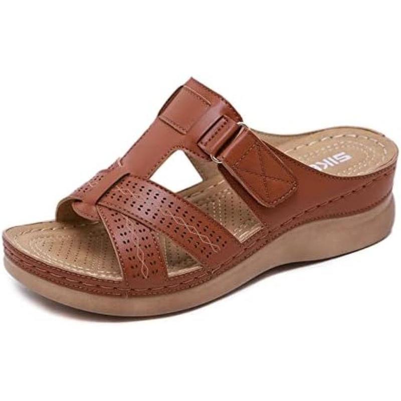 Sandals Flat Sandals Women s Casual Mules Slip-ons Summer Slippers Low Heels Cute Run Open Toe Sandals