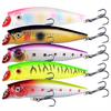 5 Colors Crankbait Hard Fishing, Plastic Simulated Fish for Fishing