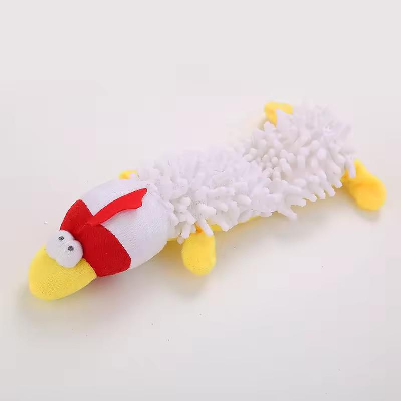 2026 Indestructible Dog Plush Toy Set Self Entertaining Chew Toys for Puppies Teeth Cleaning Squeaky Toys Relieve Boredom Durable