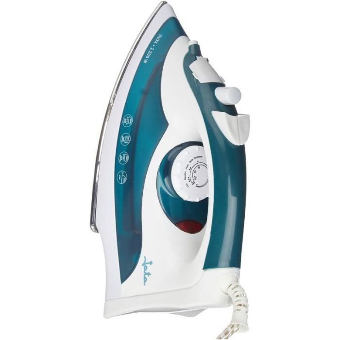 Fer à Repasser - JATA - PL120 - Acier Inoxydable - Vapeur Verticale - 2200 W