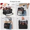 Relavel Makeup Organizer Storage Box Customized Pouch Cosmetic Bag Small Waterproof  Beauty Makeup Brush Travel Case