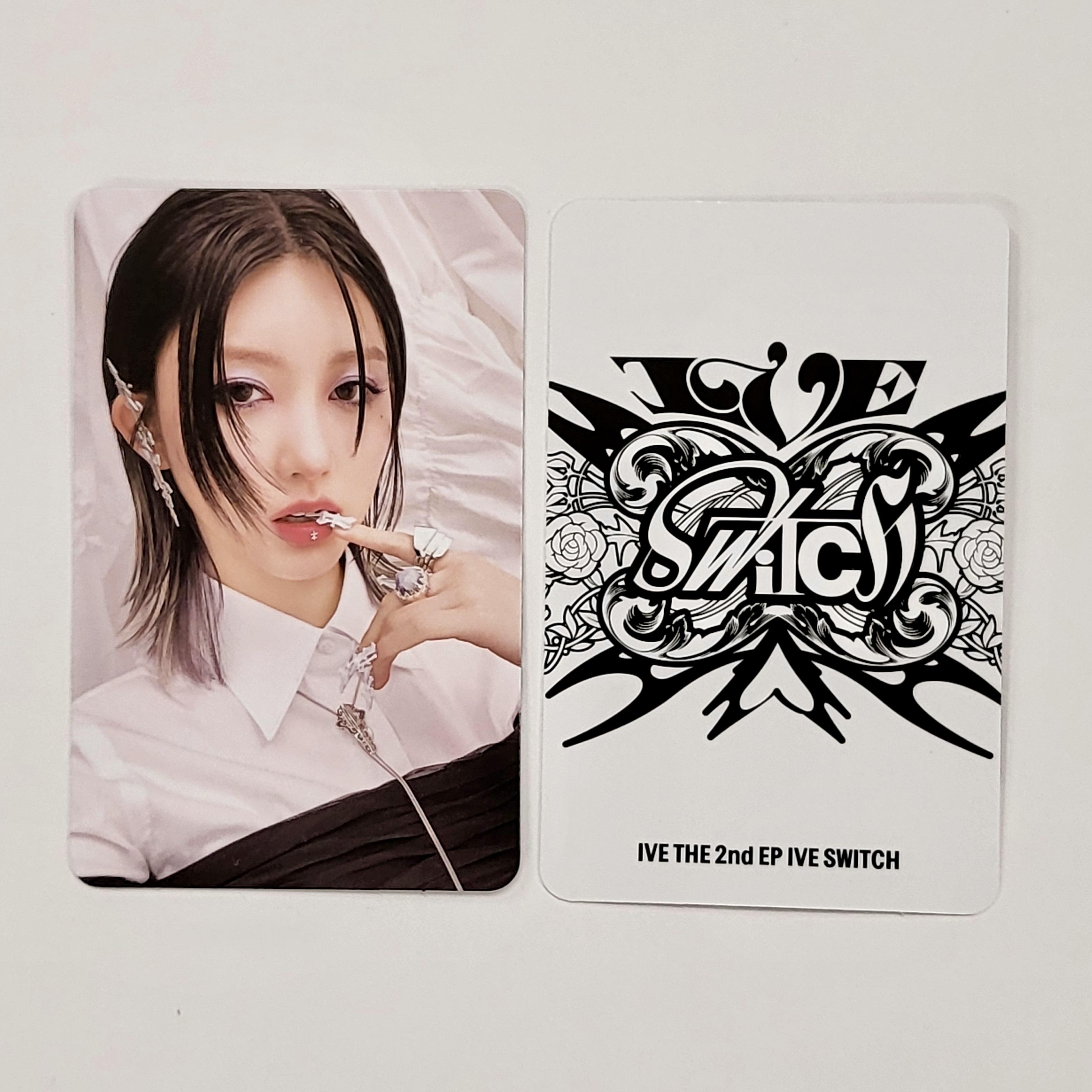 IVE 2-й EP альбома IVE SWITCH в дигипаке. Только фотокарта STARSHIP POB GAEUL