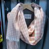 European American Plaid Faux Cashmere Scarf Couple Thick Warm Winter Scarf