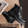 Neue Mode Herbst und Winter Herren High Top Martin Stiefel Studenten Männlich Jungen Trendy Weiche Sohle Arbeitsschuhe Arbeitsschutz Martin Sneakers