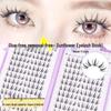 Glue-Free Beginner Sunflower Eyelash Book: 24 Rows, Volume, Camera-Ready, Big Eye Effect.