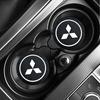 Auto Anti-Rutsch-Untersetzer Anti-Lärm Wasserbecher-Pad Polster Auto Zubehör Für Mitsubishi Outlander Lancer 10 9 ASX RALLIART Eclipse L200 Pajero