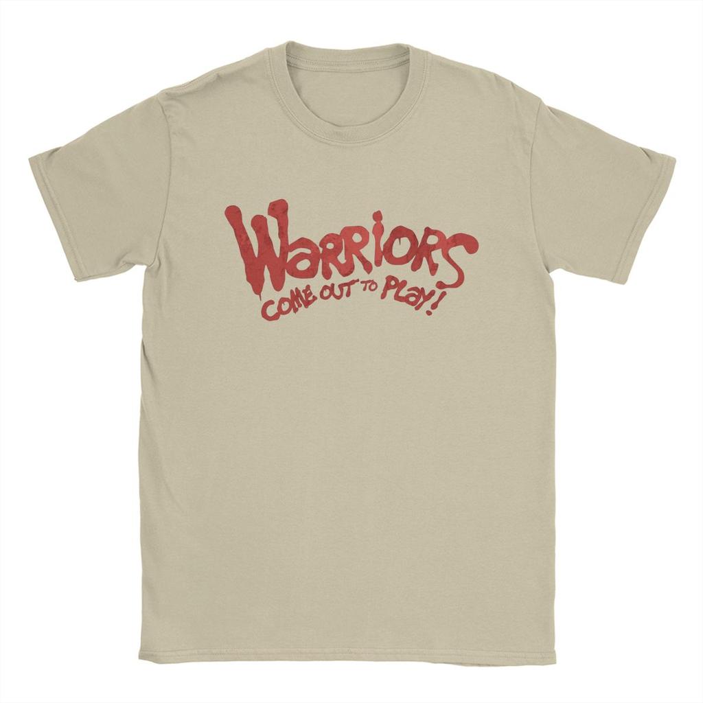 Warriors Come Out To Play Film T-Shirts Herren Reine Baumwolle Hipster T-Shirts Rundhals T-Shirts Kurzarm Tops 4XL 5XL 6XL