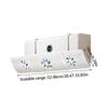 A84X-Baffle For Car Home Family Adjustable Air Vent Deflector For Ceiling Vents For Car Home Family Bedroom Living