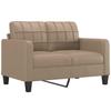 vidaXL 2-Sitzer-Sofa Cappuccino-Braun 120 cm Kunstleder
