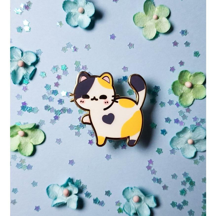 

УХОД НА ПЕНСИЮ - Милые эмалевые булавки в виде ситцевого кота для брошей на рюкзаки