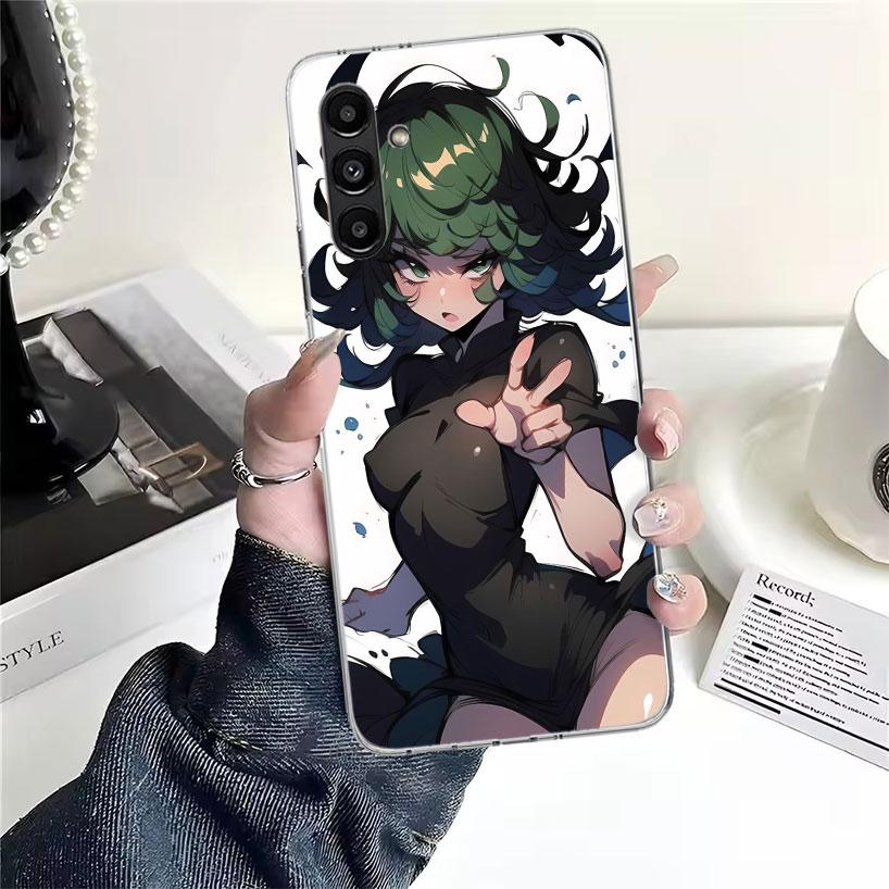 One P-Punch-Man Tatsumaki Phone Case For Samsung Galaxy A13 A14 A15 A16 A17 A53 A54 A55 A56 A57 A33 A34 A35 A36 A37 A23 A24 A25