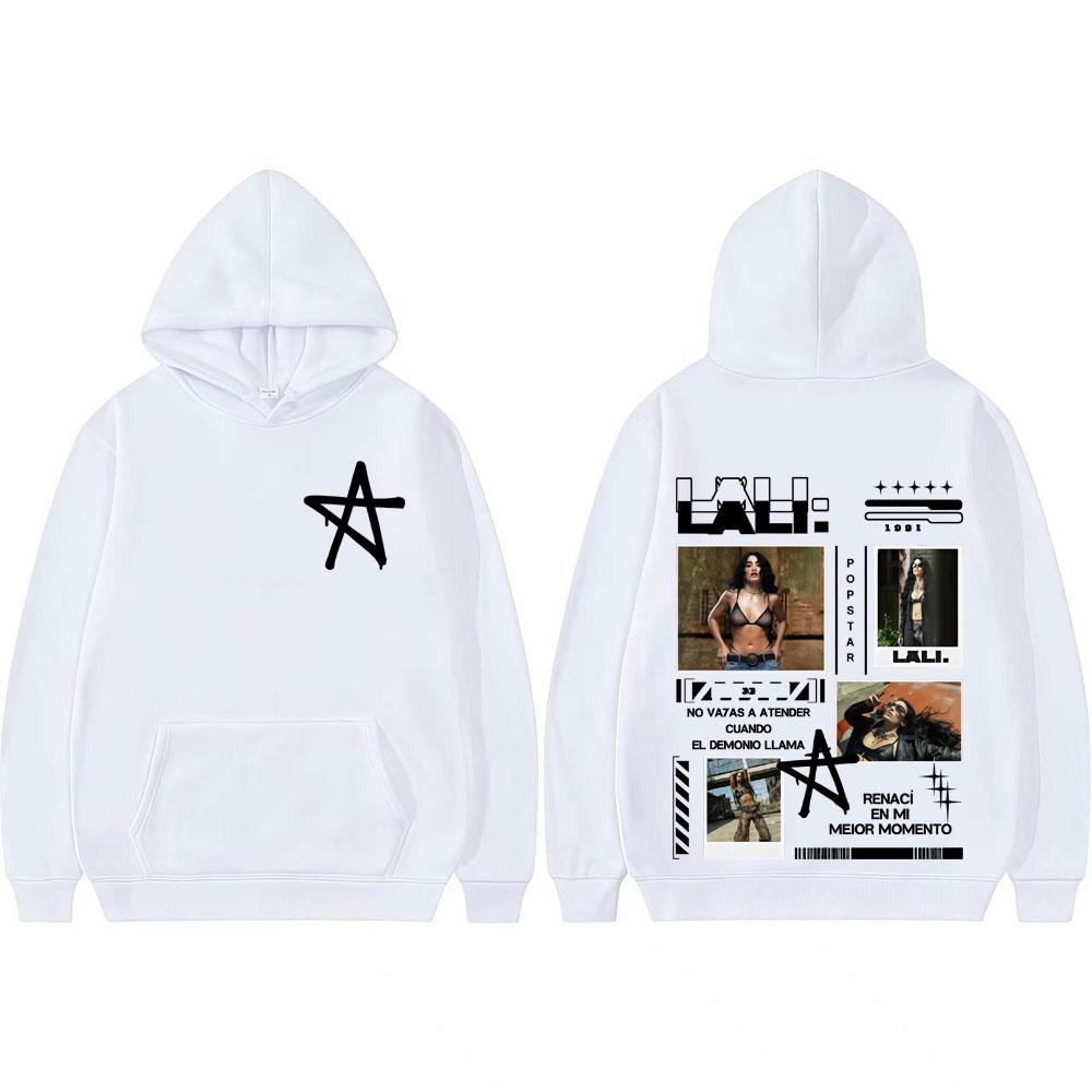 Singer Lali Esposito Asesina Album Tour 2025 Hoodies Men Women Hip Hop Long Sleeve Aesthetic Hoodie Oversized Comfort Sweatshirt