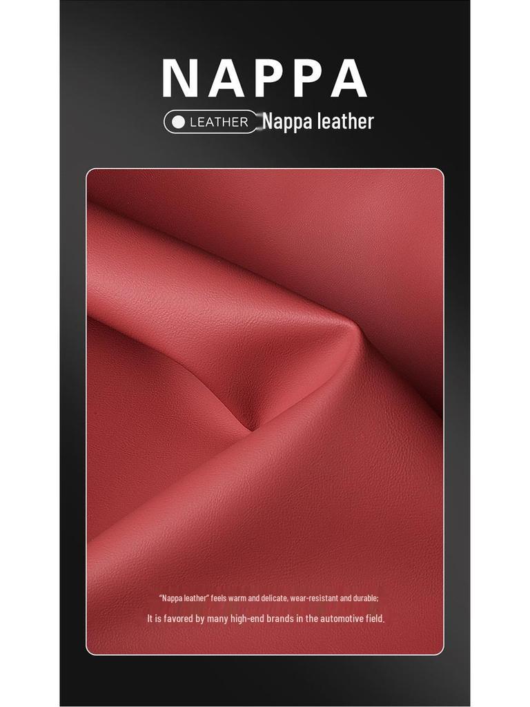 Universell Minnesskum Bil Nackstöd och Ryggstöd Kudde - Fulläder, Fyrårstiders Komfort