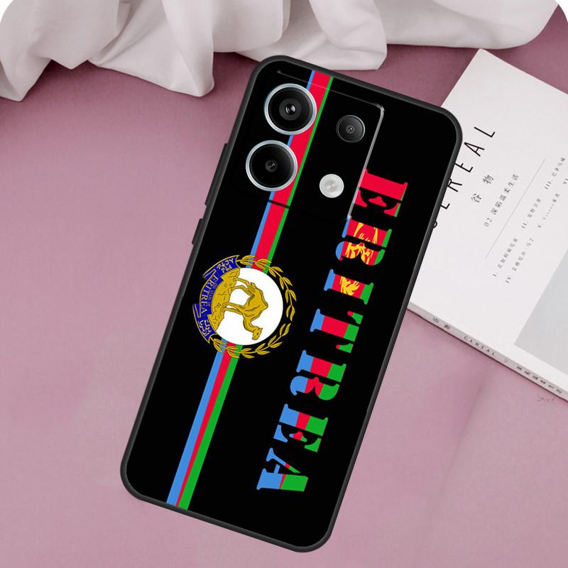 Eritrea Flag Case For Xiaomi Redmi Note 13 14 12 11 10 9 15 Pro Plus Redmi 15 14C 10C 12C 13C 15C Cover