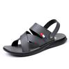 Sandali da uomo di marca estiva Sandali firmati Sandali da spiaggia in pelle da uomo Scarpe casual da esterno di alta qualità grandi