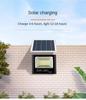 30W/60W/100W200W Solar Flood Lights Remote Control Powered Spotlight Outdoor Waterproof IP67 Villa Street Lamp Adjustable Angle
