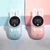2PCS Kids Walkie Talkie Mini Phone Call Cartoon Children Talkie Walkie Toys 3KM Range UHF Interphone Radio Boys Girls Gifts