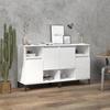 VidaXL Buffets 2 Pcs High Gloss White 60x35x70 Cm Engineered Wood 3185729