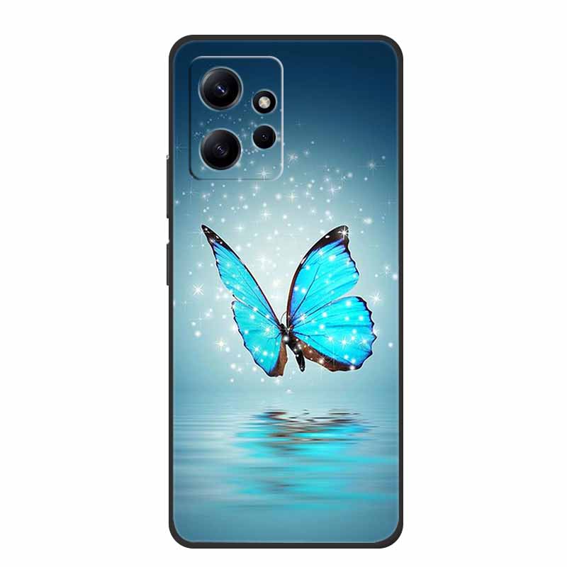 Für Xiaomi Redmi Note 12 4G Hülle Tiere Weiches Silikon TPU Handyhüllen Rückseite für Redmi Note12 4G Mode 23021RAA2Y Fundas