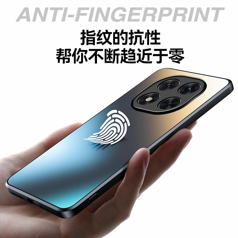 Applicable To Xiaomi Redmi note14Pro Mobile Phone Case AG Matte note13Pro All-inclusive 12 Anti-fingerprint Protective Case