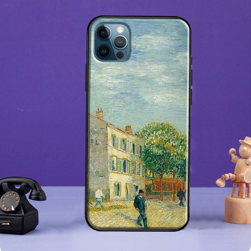 

Чехол с масляной живописью Ван Гога для iPhone 11 14 Pro Max SE 2020 XR X XS Max 6S 7 8 Plus, чехол для iPhone 12 13 mini iPhone 14Pro MAX