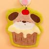 1Pc Cute Cake Animal Hand Towel Soft Coral Velvet With Hanging Loop Quick Drying Absorbent Cleaning Rag For Kitchen Bathroom