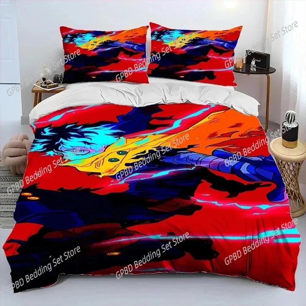 3D Print Anime My Hero Academia Izuku Deku 3D Duvet Cover Bedding Set Comforter Linen Pillowcases Home Decor Single King Queen