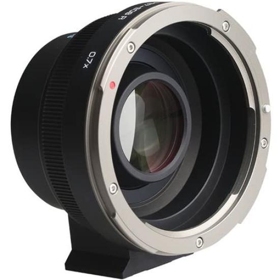 Adaptateur d'objectif KIPON BAVEYES PENTAX R Focal Reducer avec objectifs Pentax et EOS 67-EOS 0.7x (Boîtiers compatibles à monture R 67)