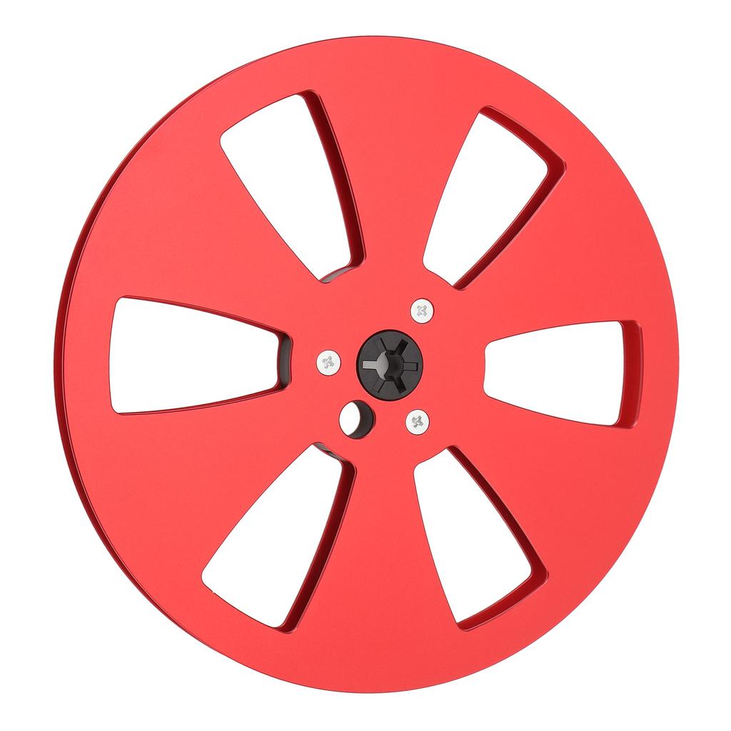 1/4 7 Inch Empty Tape Reel 3 Holes Aluminum Alloy Universal Fit Open Reel Sound Empty Takeup Reel fo