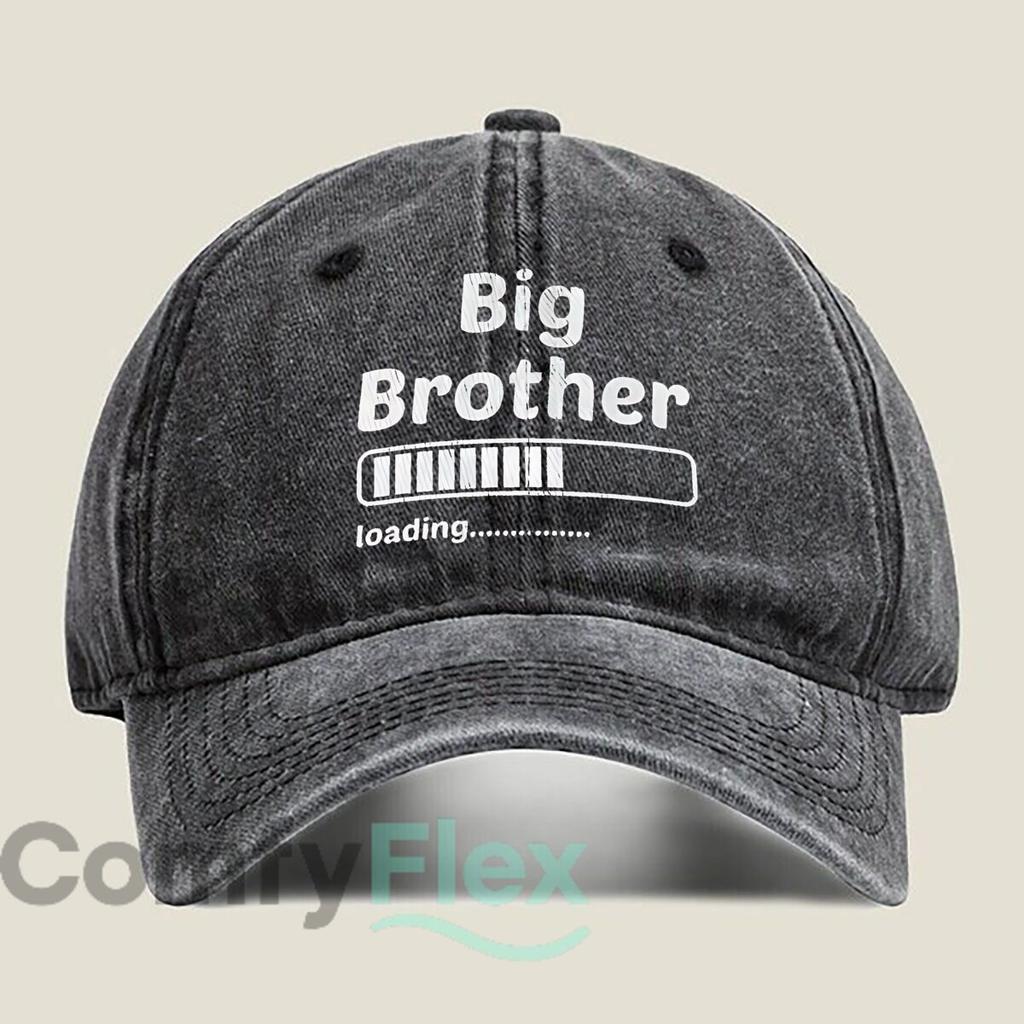 Big Brother Lade-Mode Gewaschene Baseballkappe Hut Outdoor-Aktivitäten