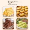 Baijie Egg Roll Maker, Egg Roll Pan Mold, Baking Tool, Crispy Skin Baking Tray, Double-Sided Frying Pan, Cookie Maker for Egg Rolls And Pancakes