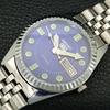 VINTAGE REFURBISHED SEIKO 5 AUTOMATIC 6309A JAPAN MENS BLUE DIAL WATCH a444275-1