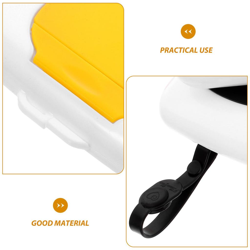 Cutie Șervețele Umede pentru Bebeluși 2 Buc Suport Șervețele pentru Baie Umplere Cutii Tissues Gel de Siliciu Etui de Călătorie Portabil Capacitate Mare