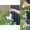 Cuddly White And Pink Plush Alpaca Keychain Adorable Soft Toy Keyring For Gifts
