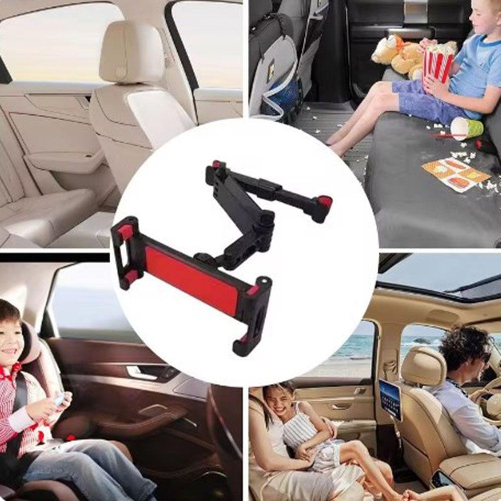Bracket Car Headrest Tablet Holder Telescopic Car Rear Pillow Phone Holder Car Back Seat Stand  Pad