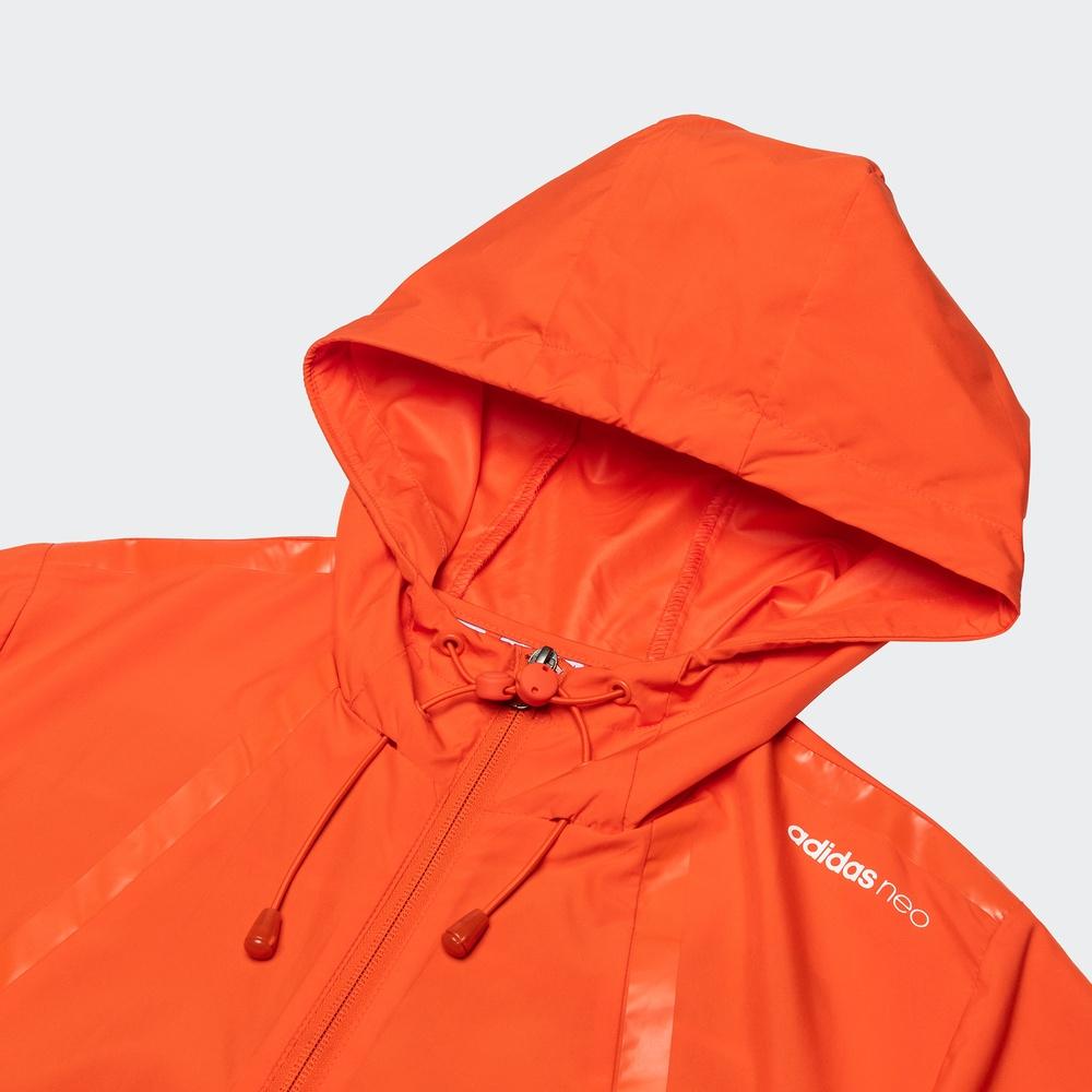 adidas Neo Sports Kapuzenjacke Herren Oberbekleidung Orange Gelb FL4424