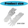 Elegant Butterfly Gloves Long Sheer Gloves Wedding Dress Gloves Evening Party Accessories Handwear Photography Props