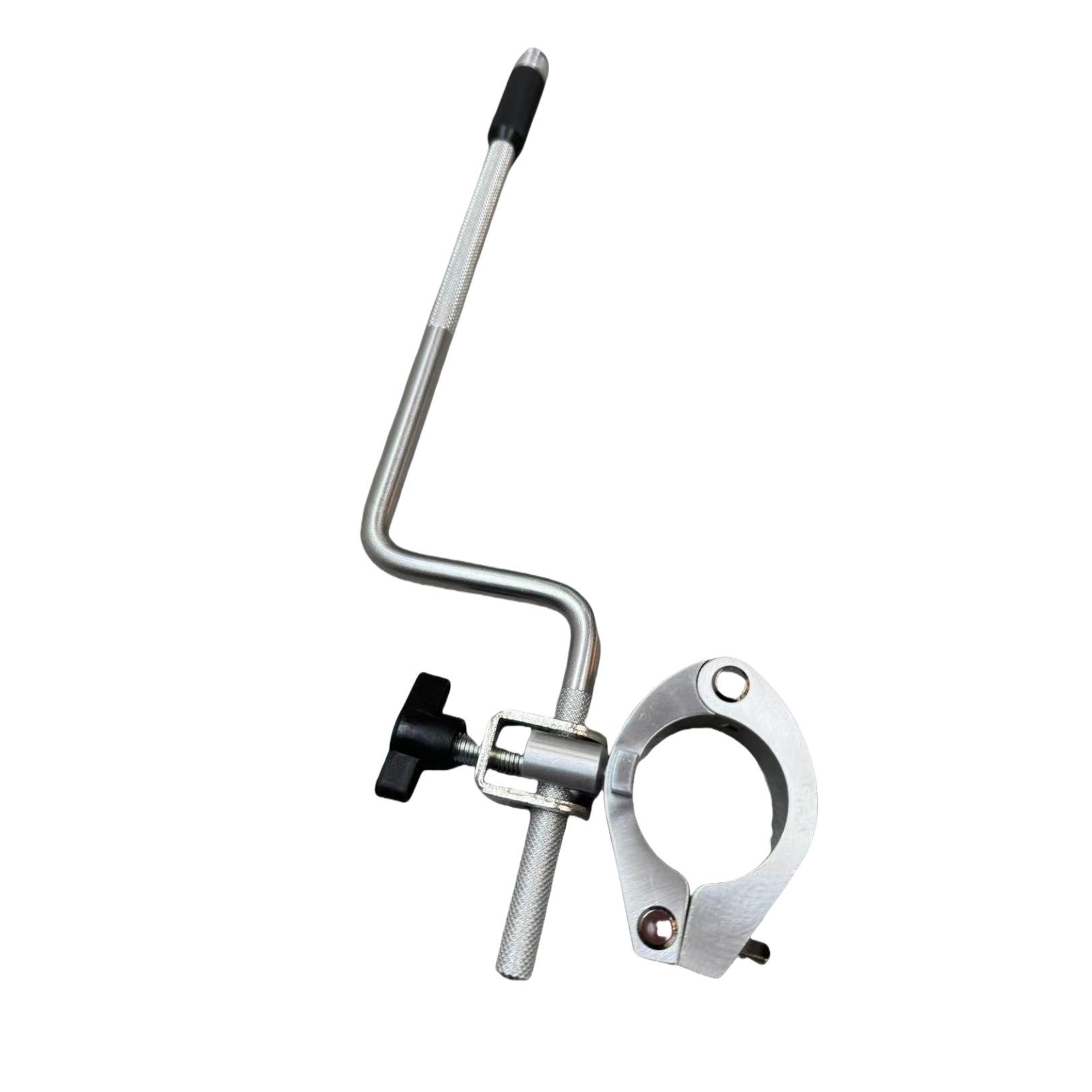 Adjustable Horizontal Pipe Clamp with Memory Lock for Drum Rack and Mic Attachment