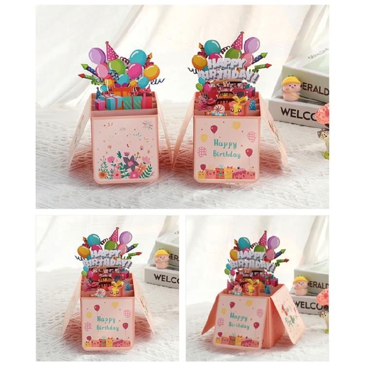 Unique Envelope 3D Boxes Birthday Card Greeting Card for Birthdays Anniversaries