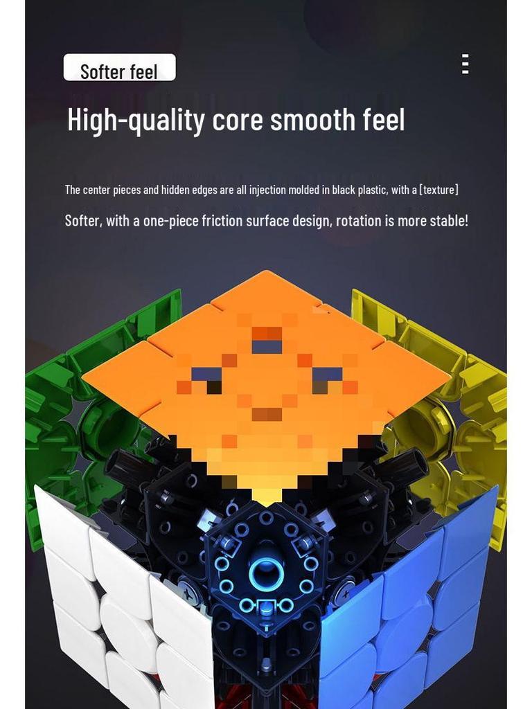 Shengshou 3x3 Magnetic Speed Cube for Competition and Beginner Students