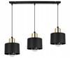 MODERN CEILING HANGING LAMP BLACK LED LAMP